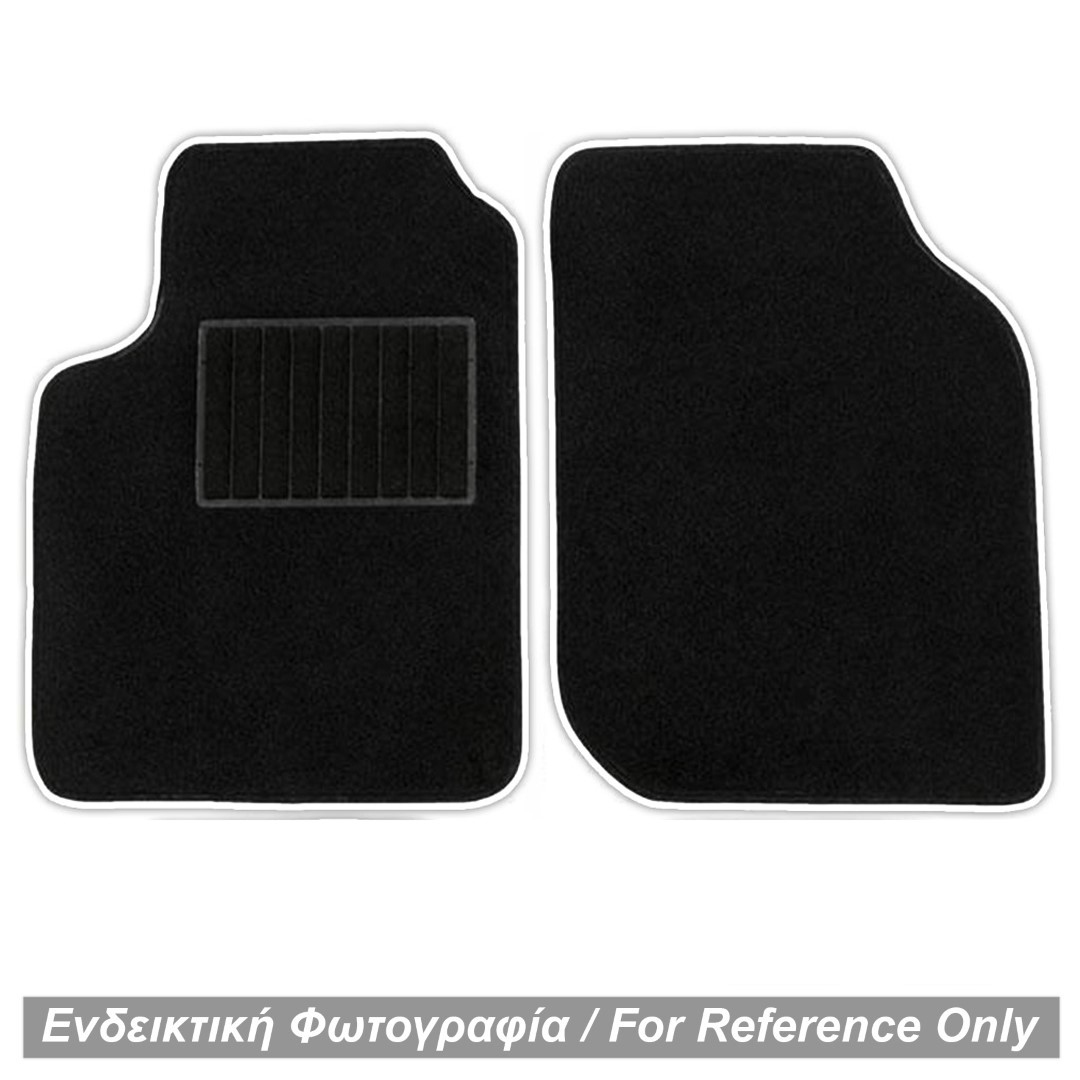 Βλησαρούλης Car Center - ΠΑΤΑΚΙΑ ΜΟΚΕΤΑ ΓΙΑ MERCEDES SMART 450 1998-2006 ΜΑΥΡΟ ΜΕ ΛΕΥΚΟ ΡΕΛΙ RACE AXION - 2 ΤΕΜ.