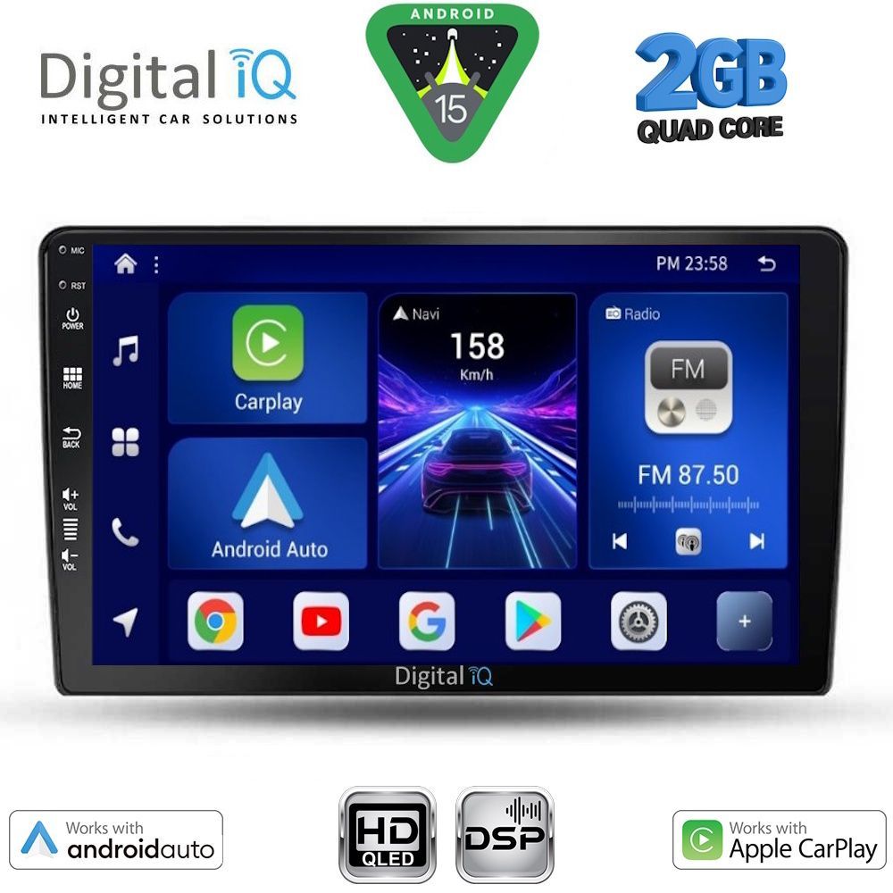 Βλησαρούλης Car Center - DIGITAL IQ BXC 3026_CPAA (9inc) MULTIMEDIA TABLET for ALFA ROMEO GIULIETTA mod 2014-2020