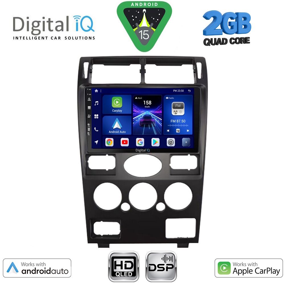 Βλησαρούλης Car Center - DIGITAL IQ BXC 3161B_CPAA (9inc) MULTIMEDIA TABLET for FORD MONDEO mod. 2003-2006