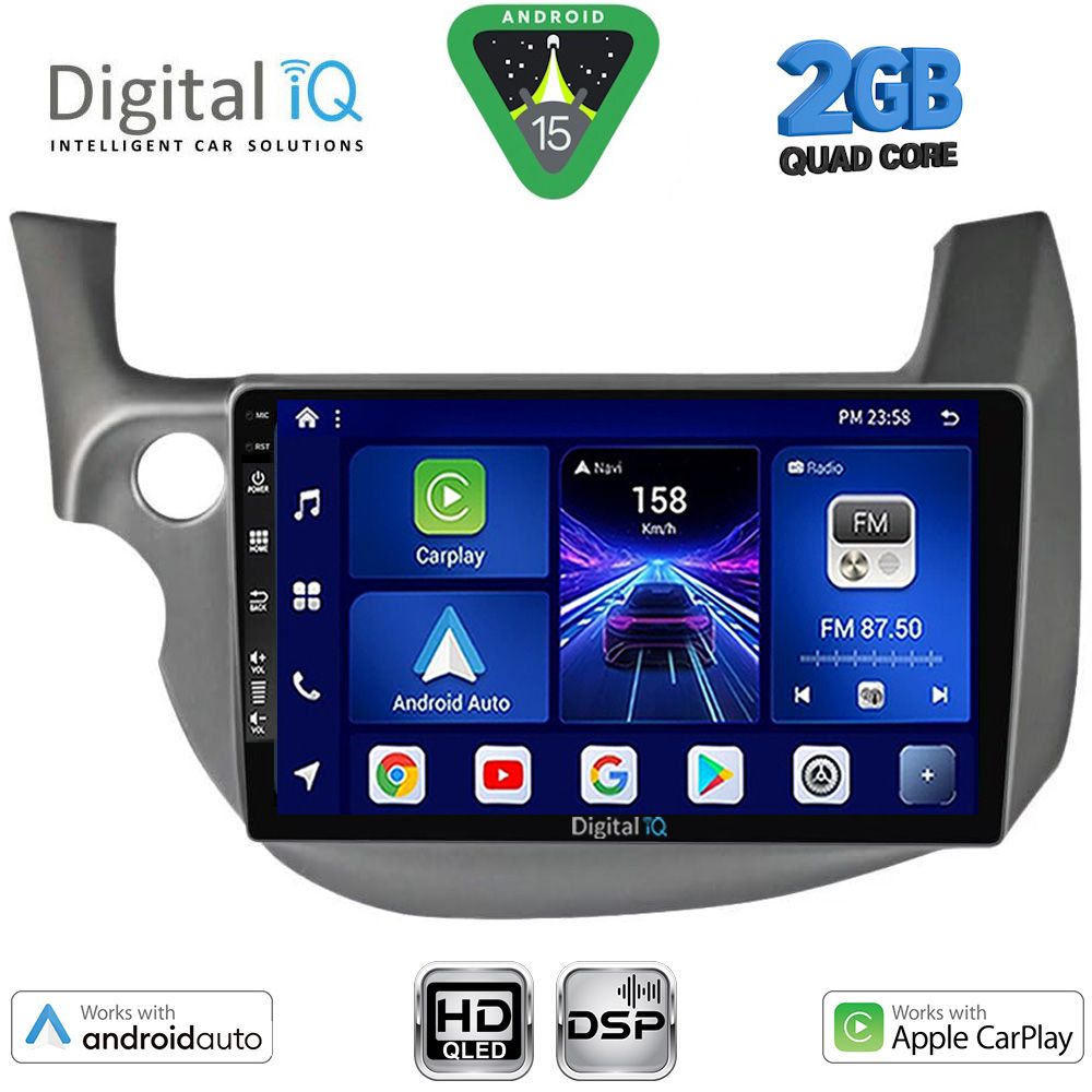 Βλησαρούλης Car Center - DIGITAL IQ BXC 3211_CPAA (10inc) MULTIMEDIA TABLET for HONDA JAZZ mod. 2008-2012