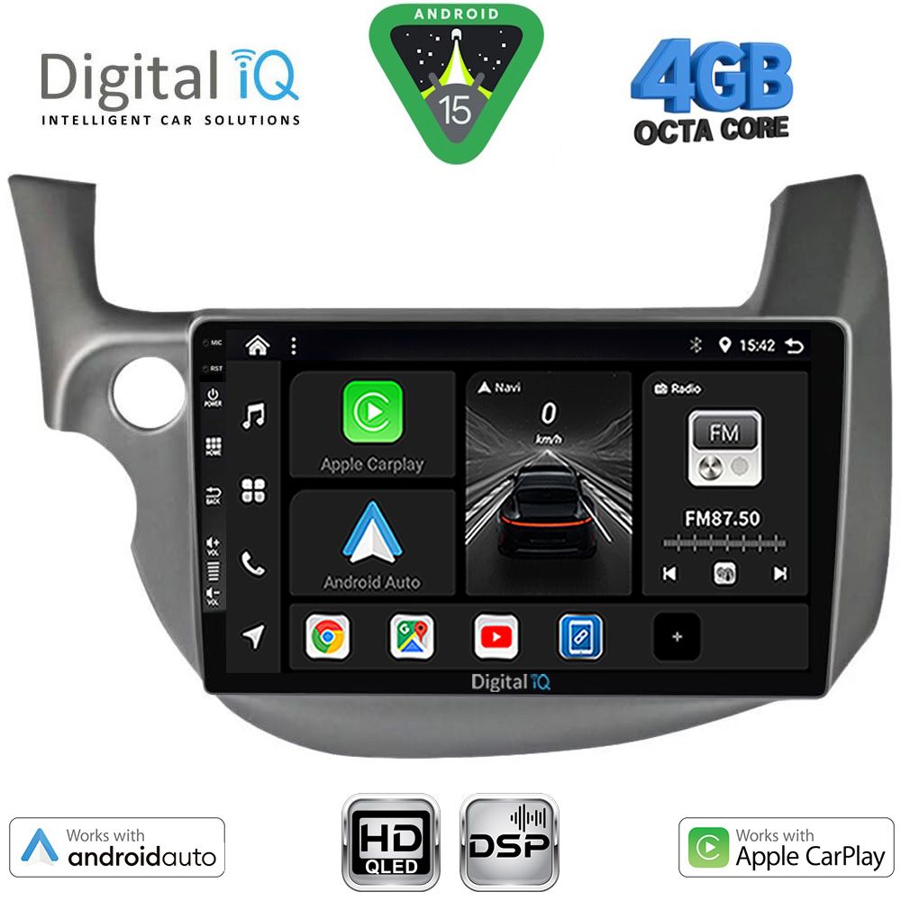 Βλησαρούλης Car Center - DIGITAL IQ BXF 16211_CPAA (10inc) MULTIMEDIA TABLET for HONDA JAZZ mod. 2008-2012