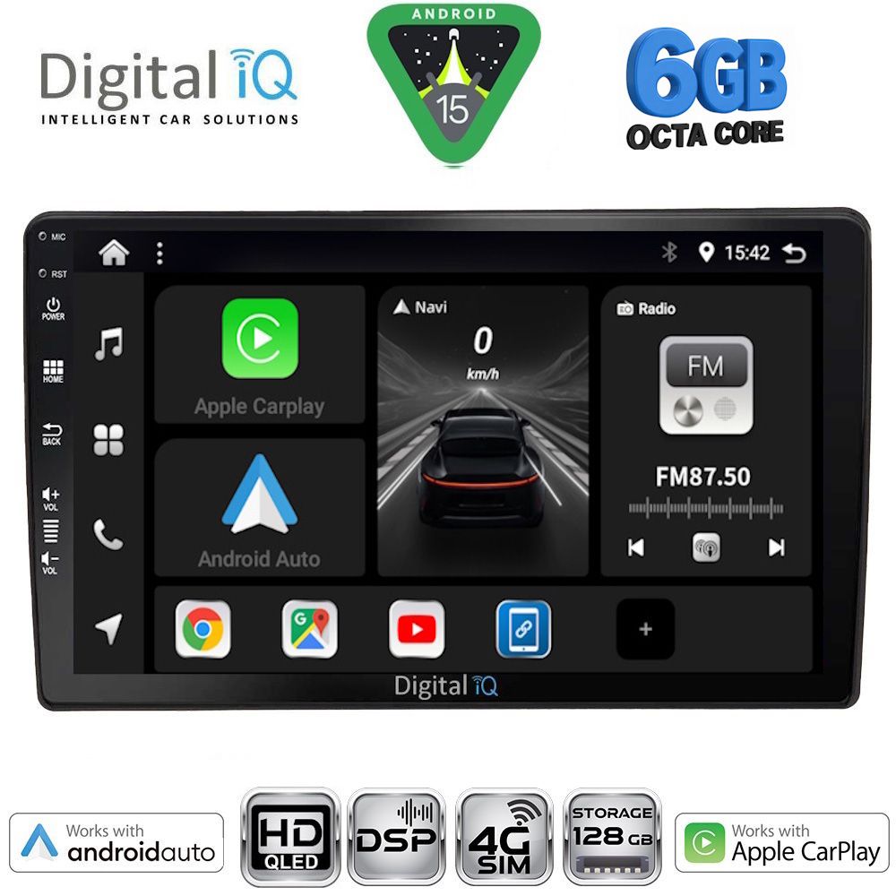 Βλησαρούλης Car Center - DIGITAL IQ BXF 17005_CPAA (10inc) MULTIMEDIA TABLET for AUDI A4 mod. 2008-2015