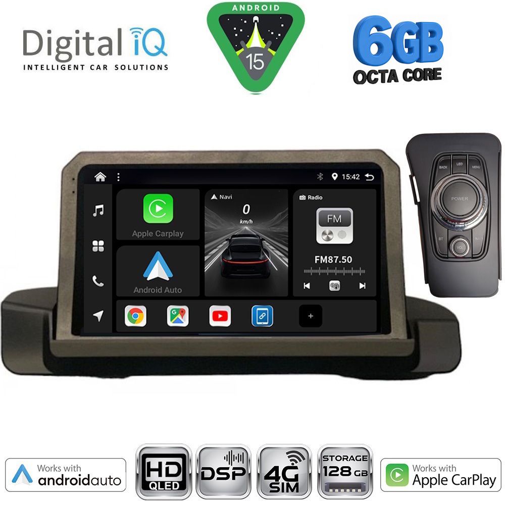 Βλησαρούλης Car Center - DIGITAL IQ BXF 17044_CPAA (9inc) MULTIMEDIA TABLET for BMW S.3 (E90-91-92) mod. 2005-2012