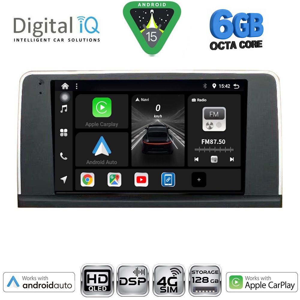 Βλησαρούλης Car Center - DIGITAL IQ BXF 17062_CPAA (9inc) (NBT) MULTIMEDIA TABLET for BMW X5 (E70) – X6 (E71) mod. 2013-2016
