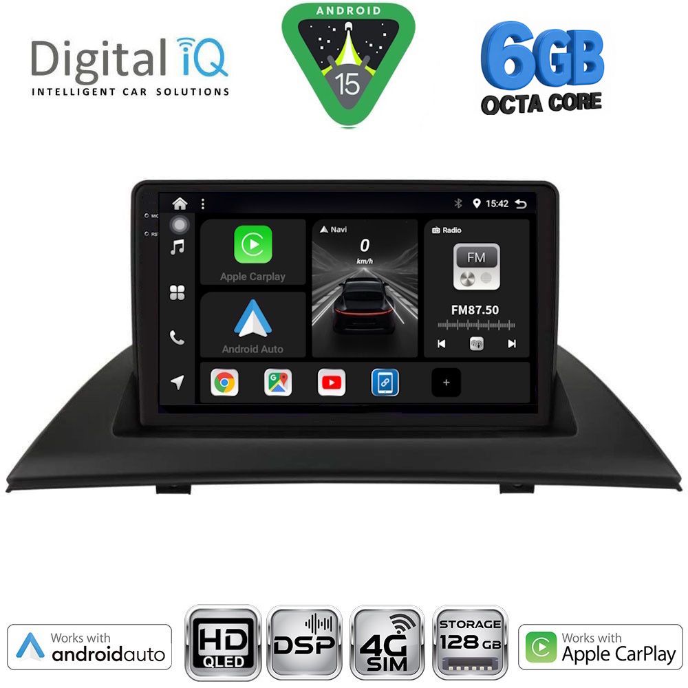 Βλησαρούλης Car Center - DIGITAL IQ BXF 17058_CPAA (9inc) MULTIMEDIA TABLET for BMW X3 (E83) mod. 2003-2010
