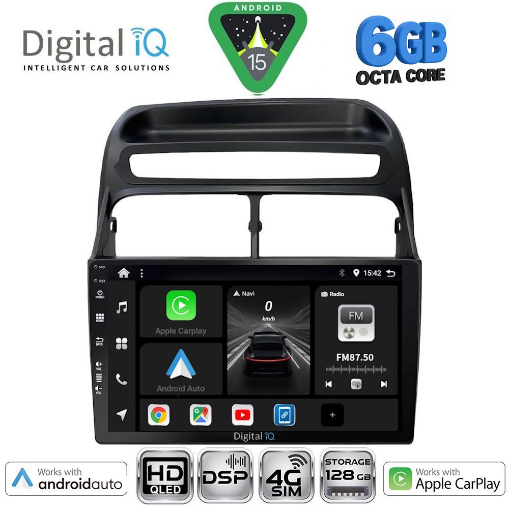 Βλησαρούλης Car Center - DIGITAL IQ BXF 17129_CPAA (9inc) MULTIMEDIA TABLET for FIAT LINEA mod. 2007-2011
