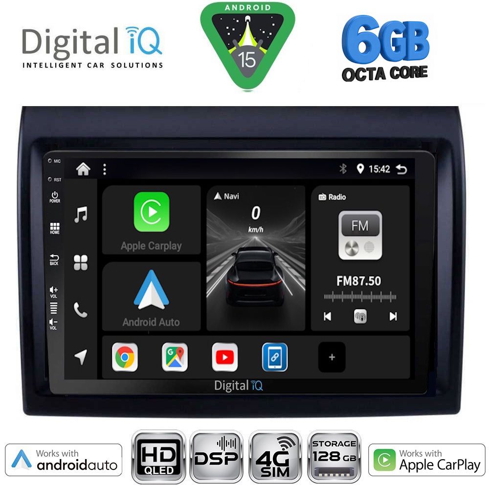 Βλησαρούλης Car Center - DIGITAL IQ BXF 17140_CPAA (9inc) MULTIMEDIA TABLET for FIAT DUCATO mod. 2006-2011