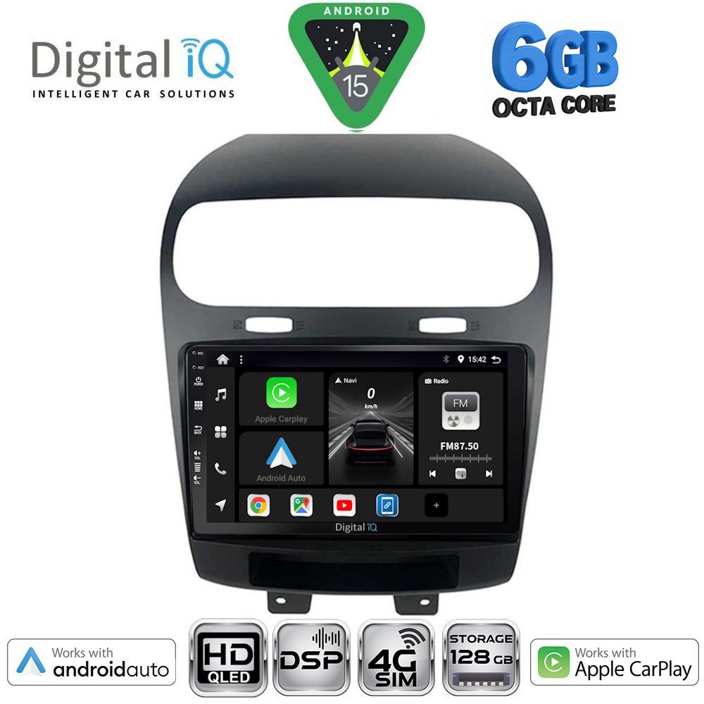 Βλησαρούλης Car Center - DIGITAL IQ BXF 17144_CPAA (9inc) MULTIMEDIA TABLET for FIAT FREEMONT mod. 2008-2020