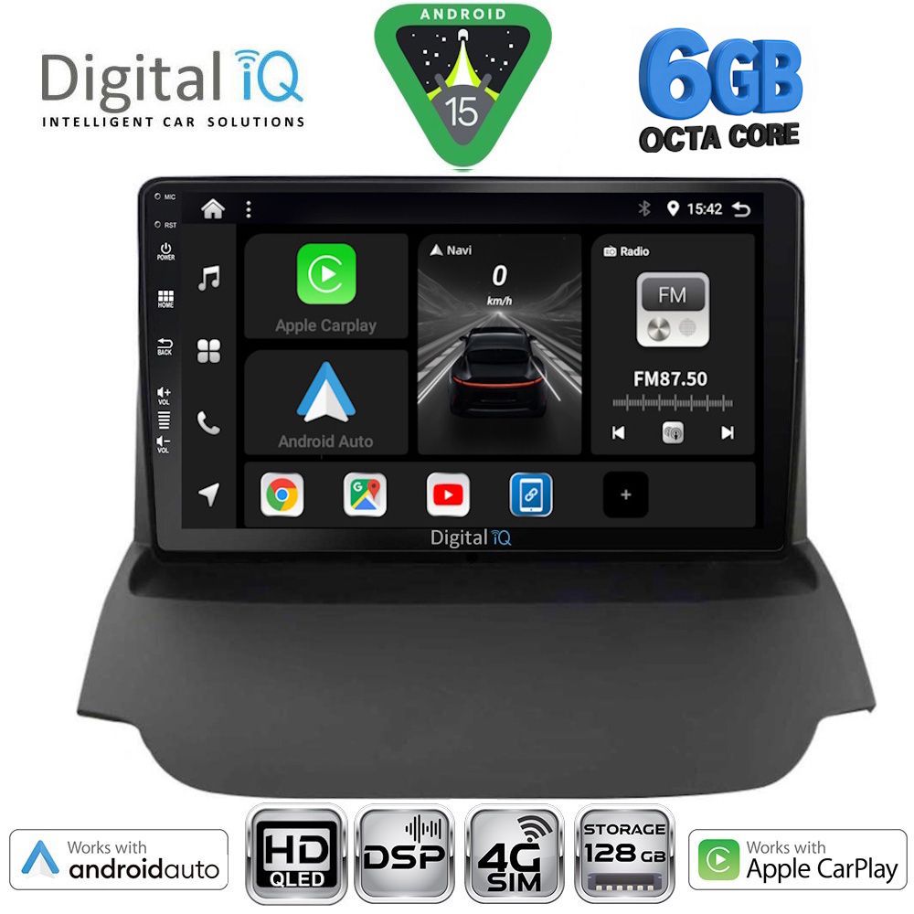 Βλησαρούλης Car Center - DIGITAL IQ BXF 17150_CPAA (9inc) MULTIMEDIA TABLET for FORD ECOSPORT mod. 2012-2018