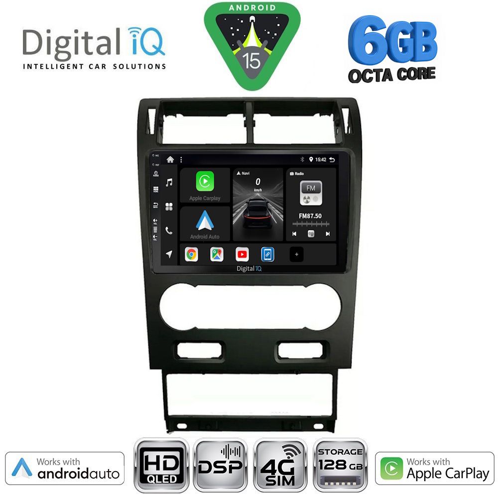 Βλησαρούλης Car Center - DIGITAL IQ BXF 17161A_CPAA (9inc) MULTIMEDIA TABLET for FORD MONDEO mod. 2003-2006