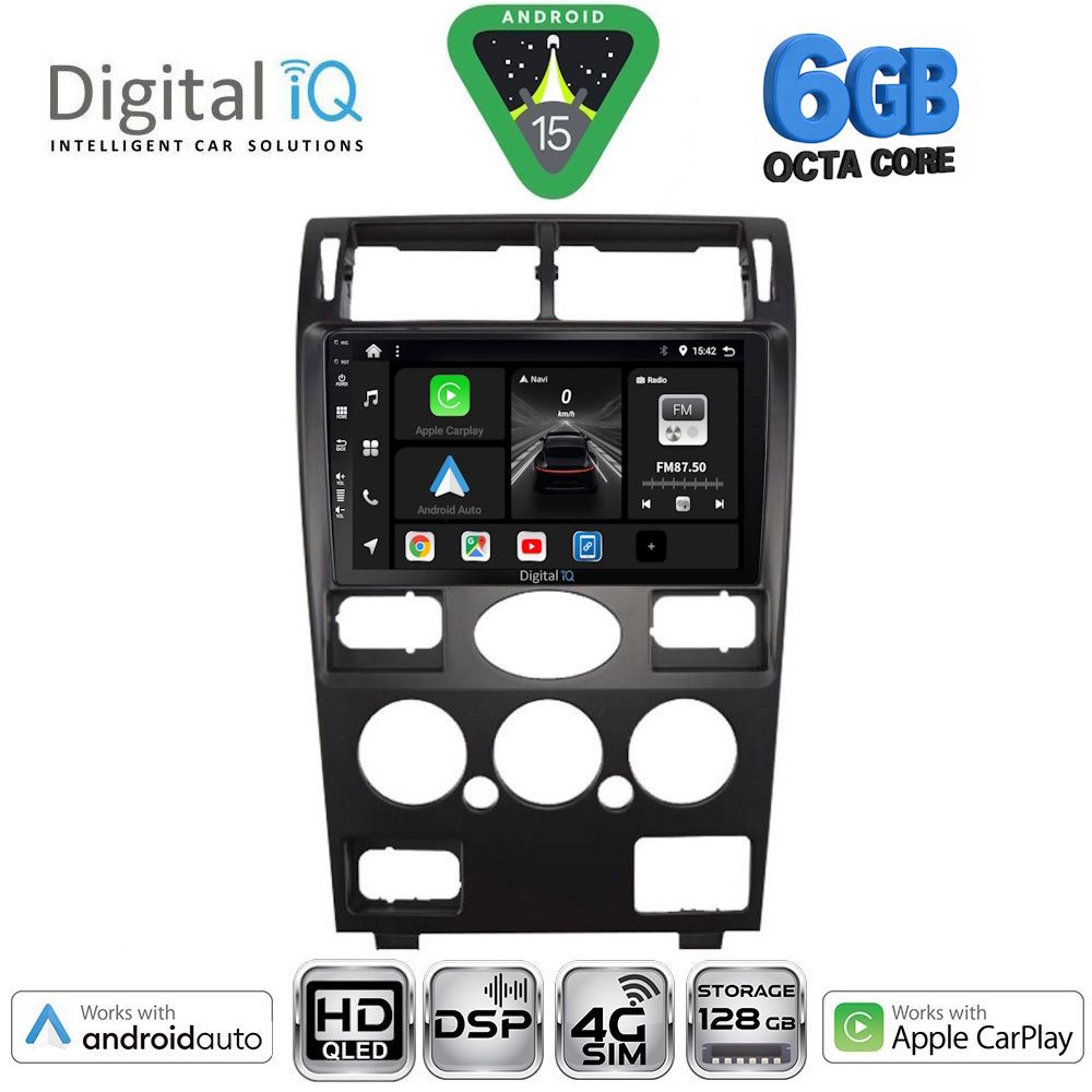 Βλησαρούλης Car Center - DIGITAL IQ BXF 17161B_CPAA (9inc) MULTIMEDIA TABLET for FORD MONDEO mod. 2003-2006
