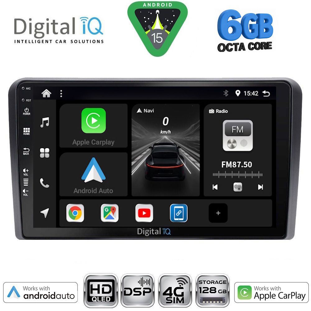 Βλησαρούλης Car Center - DIGITAL IQ BXF 17168RD_CPAA (9inc) MULTIMEDIA TABLET for FORD mod. 2007-2011