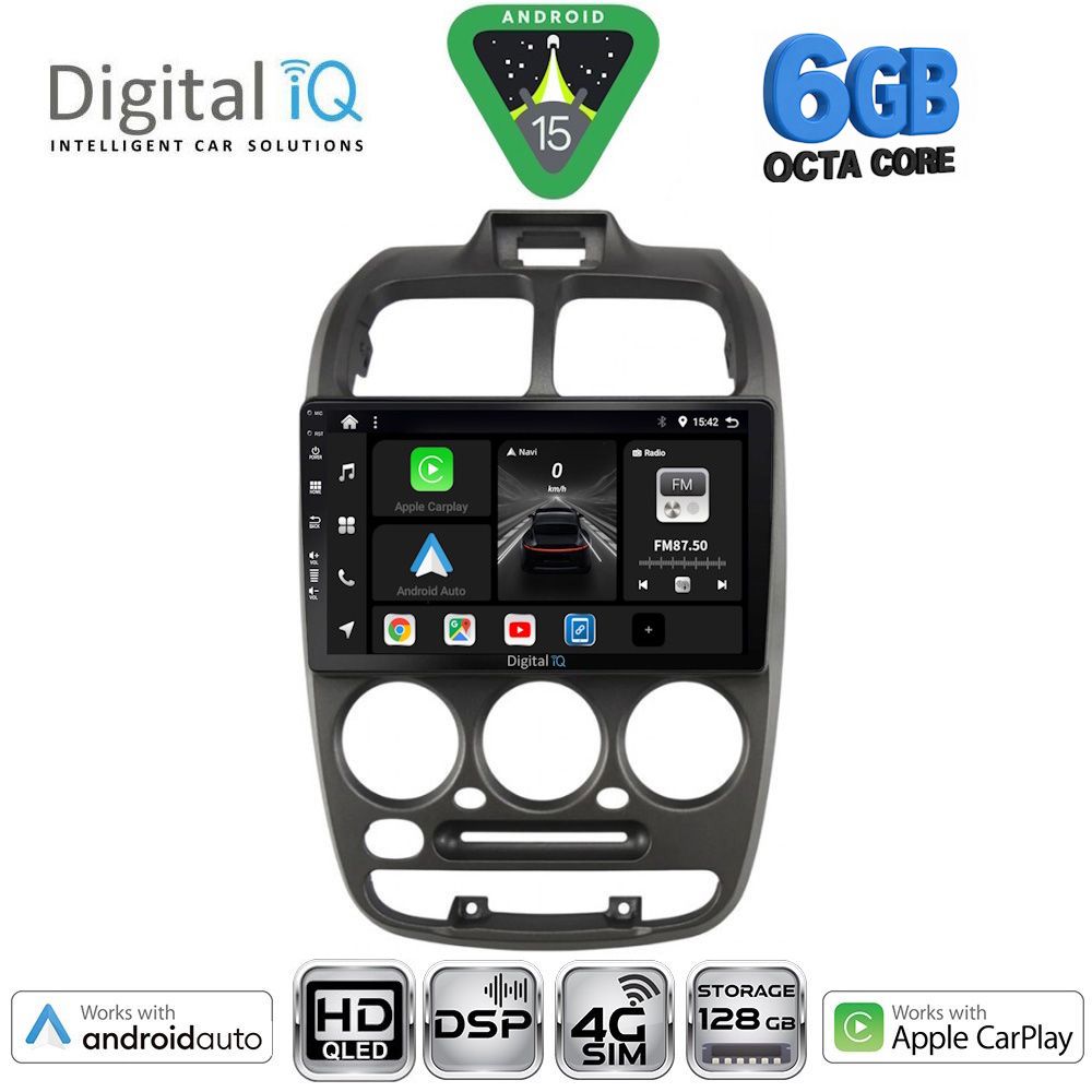 Βλησαρούλης Car Center - DIGITAL IQ BXF 17246_CPAA (9inc) MULTIMEDIA TABLET for HYUNDAI ACCENT mod. 1999-2004