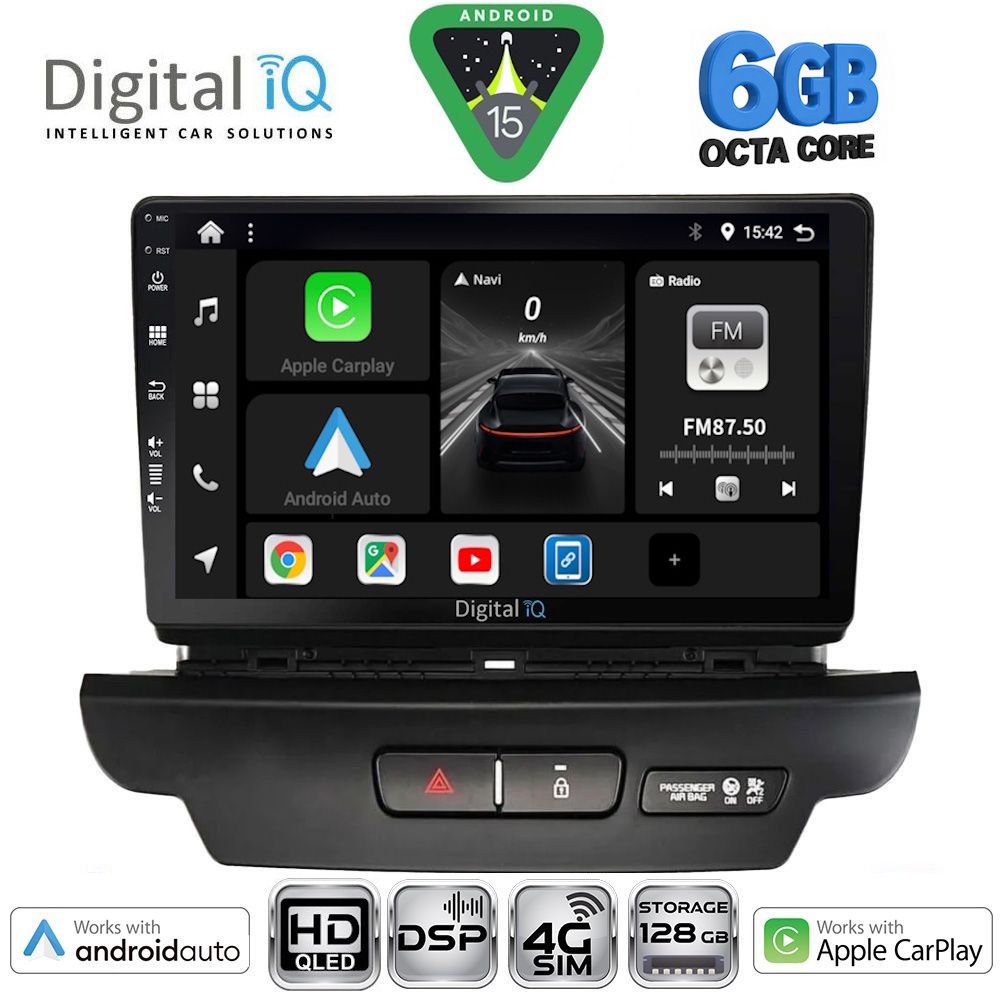 Βλησαρούλης Car Center - DIGITAL IQ BXF 17304_CPAA (9inc) MULTIMEDIA TABLET for KIA CEED - XCEED mod. 2018-2022