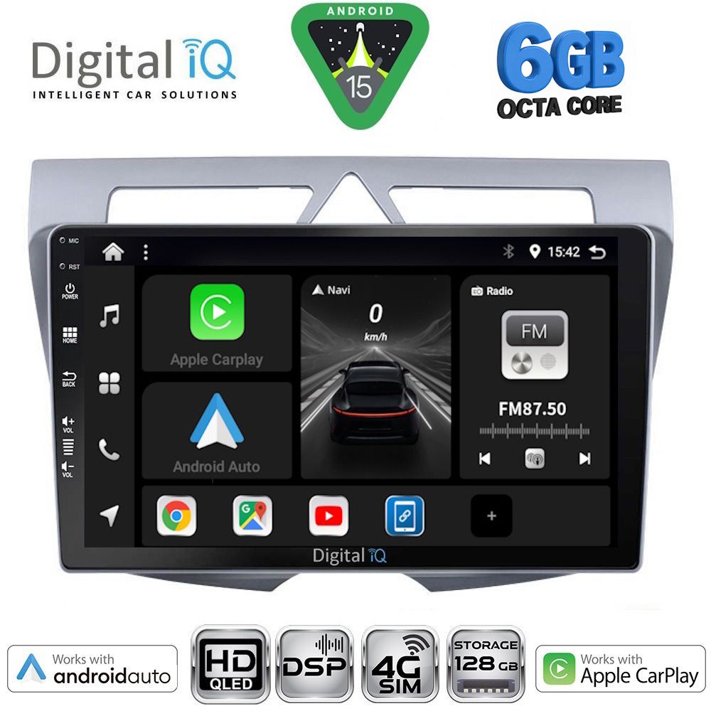 Βλησαρούλης Car Center - DIGITAL IQ BXF 17307_CPAA (9inc) MULTIMEDIA TABLET for KIA PICANTO mod. 2008-2011