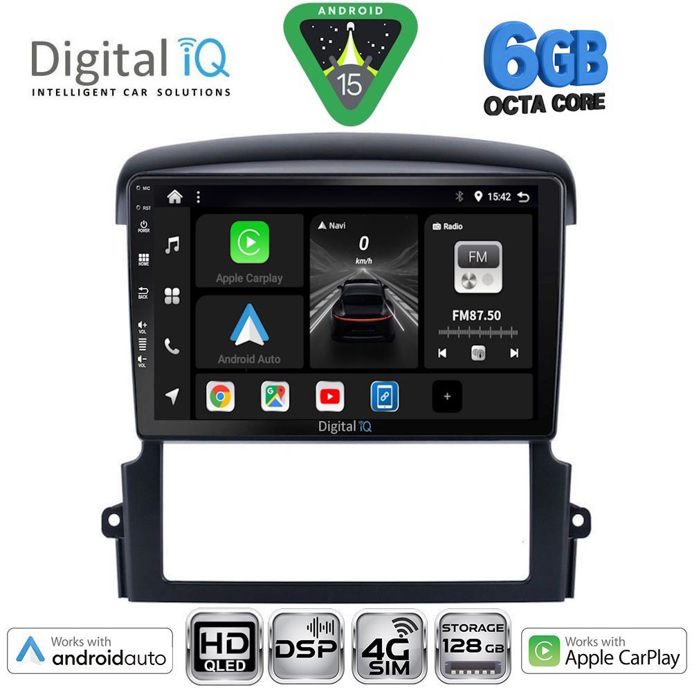 Βλησαρούλης Car Center - DIGITAL IQ BXF 17317_CPAA (9inc) MULTIMEDIA TABLET for KIA SORENTO mod. 2006-2009