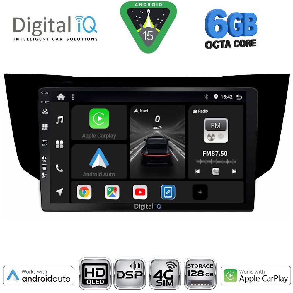 Βλησαρούλης Car Center - DIGITAL IQ BXF 17345BL_CPAA (9inc) MULTIMEDIA TABLET for LEXUS RX 300 – 400 mod. 2003-2008