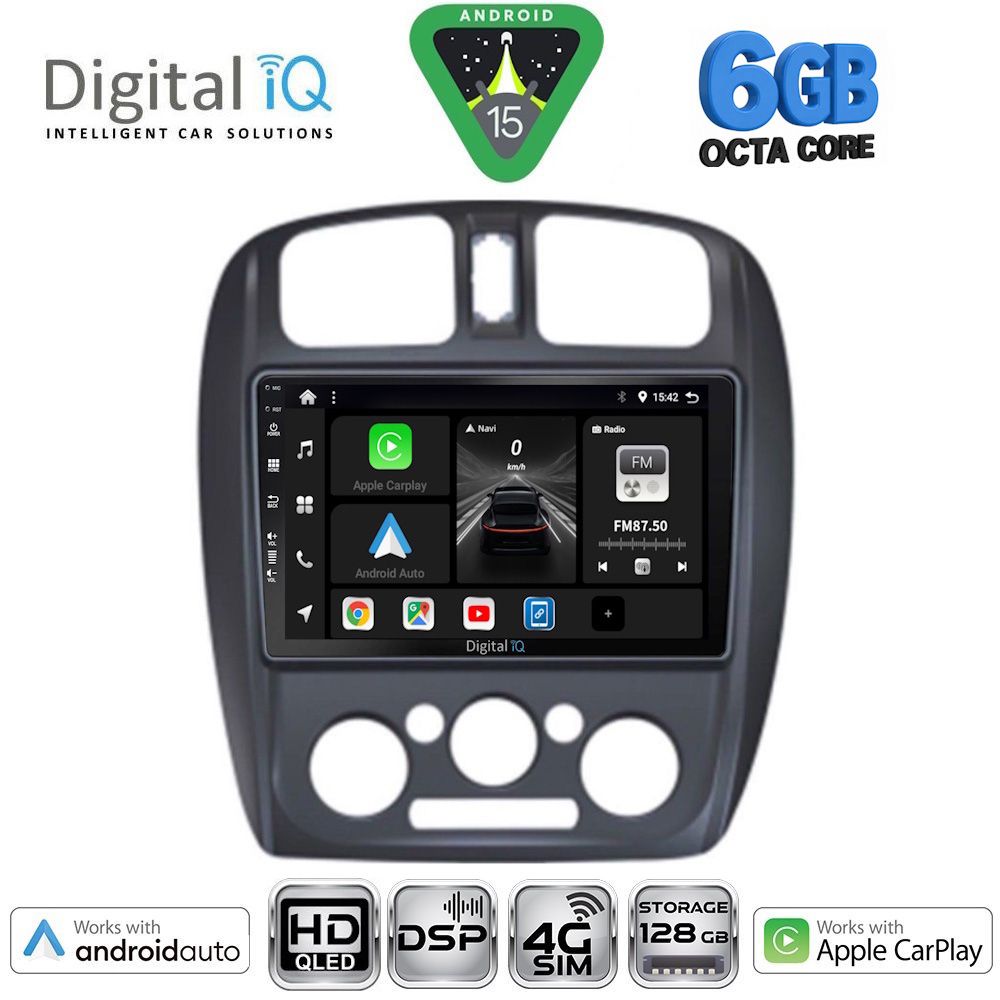 Βλησαρούλης Car Center - DIGITAL IQ BXF 17363_CPAA (9inc) MULTIMEDIA TABLET for MAZDA 323 mod. 1998-2004