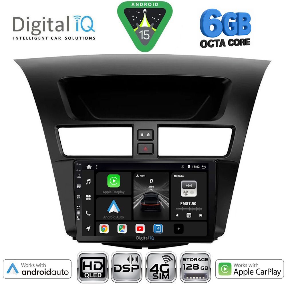 Βλησαρούλης Car Center - DIGITAL IQ BXF 17364_CPAA (9inc) MULTIMEDIA TABLET for MAZDA BT50 mod. 2012-2019