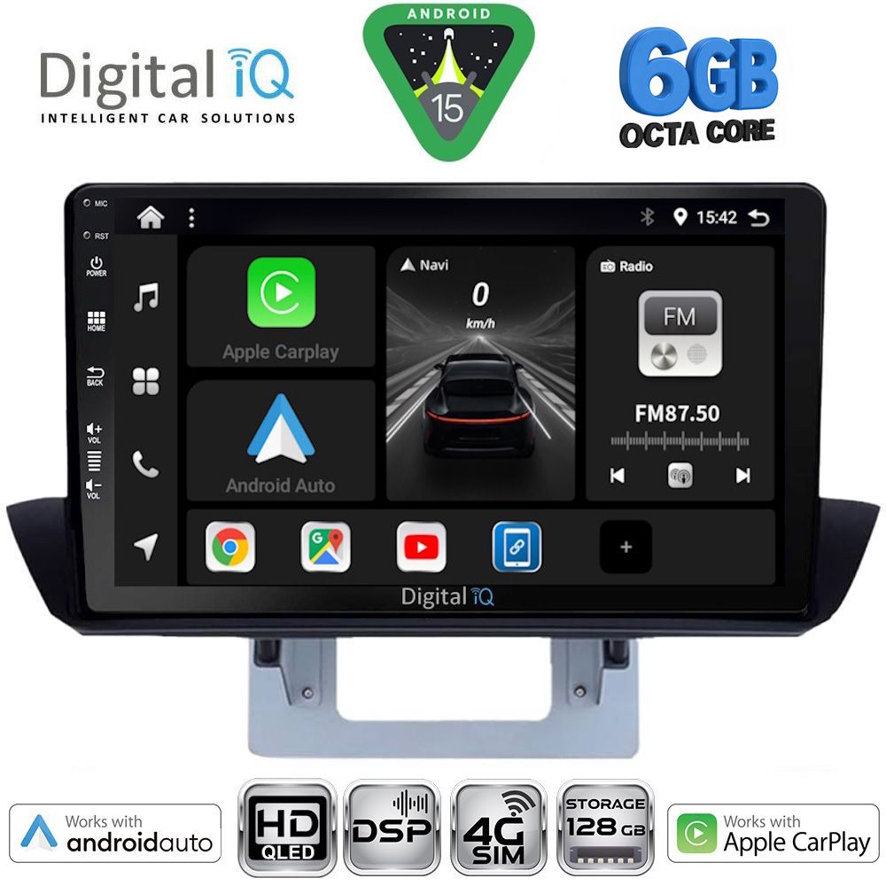 Βλησαρούλης Car Center - DIGITAL IQ BXF 17364_CPAA DASH (9inc) MULTIMEDIA TABLET for MAZDA BT50 mod. 2012-2019