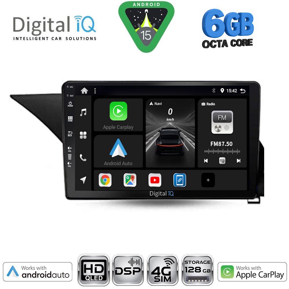 Βλησαρούλης Car Center - DIGITAL IQ BXF 17410_CPAA (10inc) MULTIMEDIA TABLET for MERCEDES E (W212) mod. 2012-2014 (NTG 4.5)