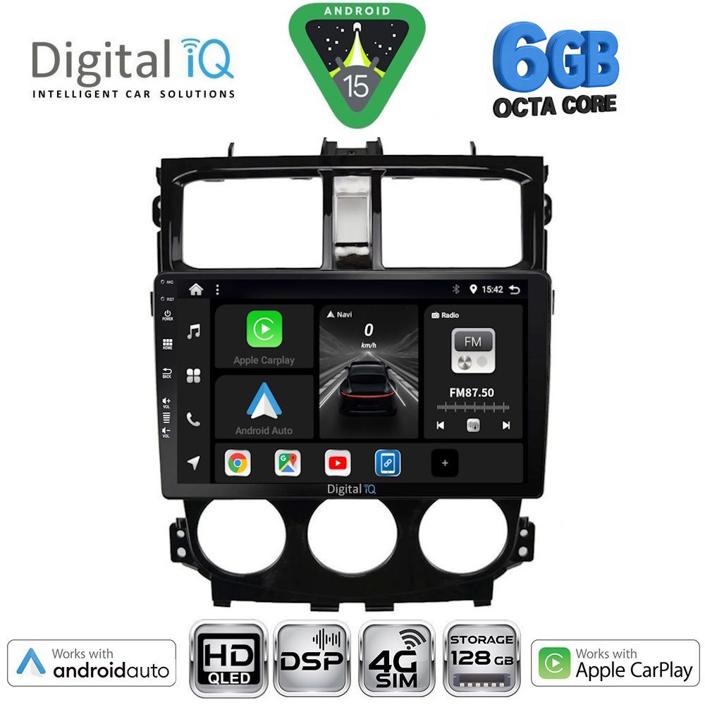 Βλησαρούλης Car Center - DIGITAL IQ BXF 17435_CPAA (9inc) MULTIMEDIA TABLET for MITSUBISHI COLT mod. 2013-2023