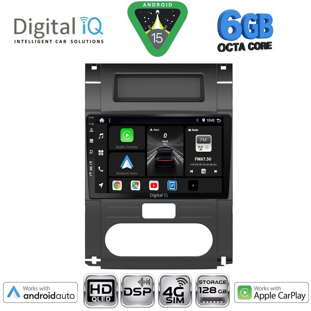 Βλησαρούλης Car Center - DIGITAL IQ BXF 17477_CPAA (10inc) MULTIMEDIA TABLET for NISSAN XTRAIL mod. 2007-2013