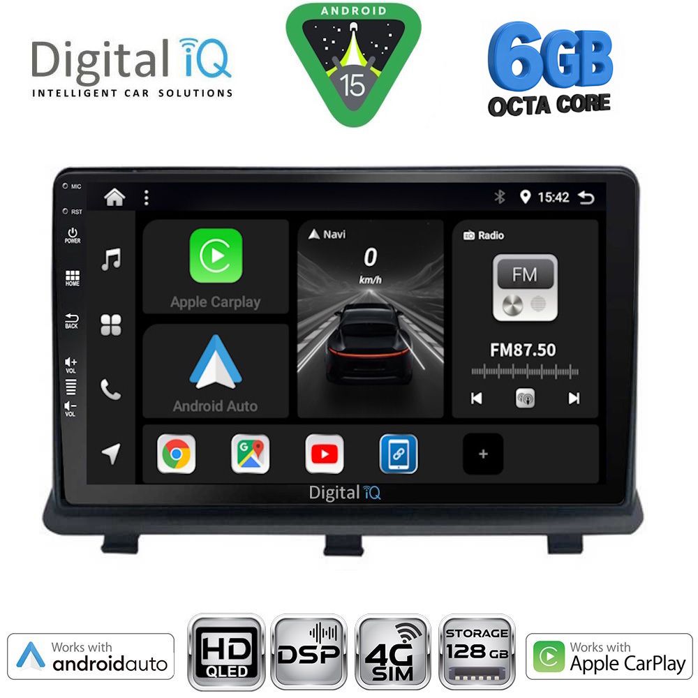 Βλησαρούλης Car Center - DIGITAL IQ BXF 17480_CPAA (9inc) MULTIMEDIA TABLET for OPEL ANTARA mod. 2006-2016
