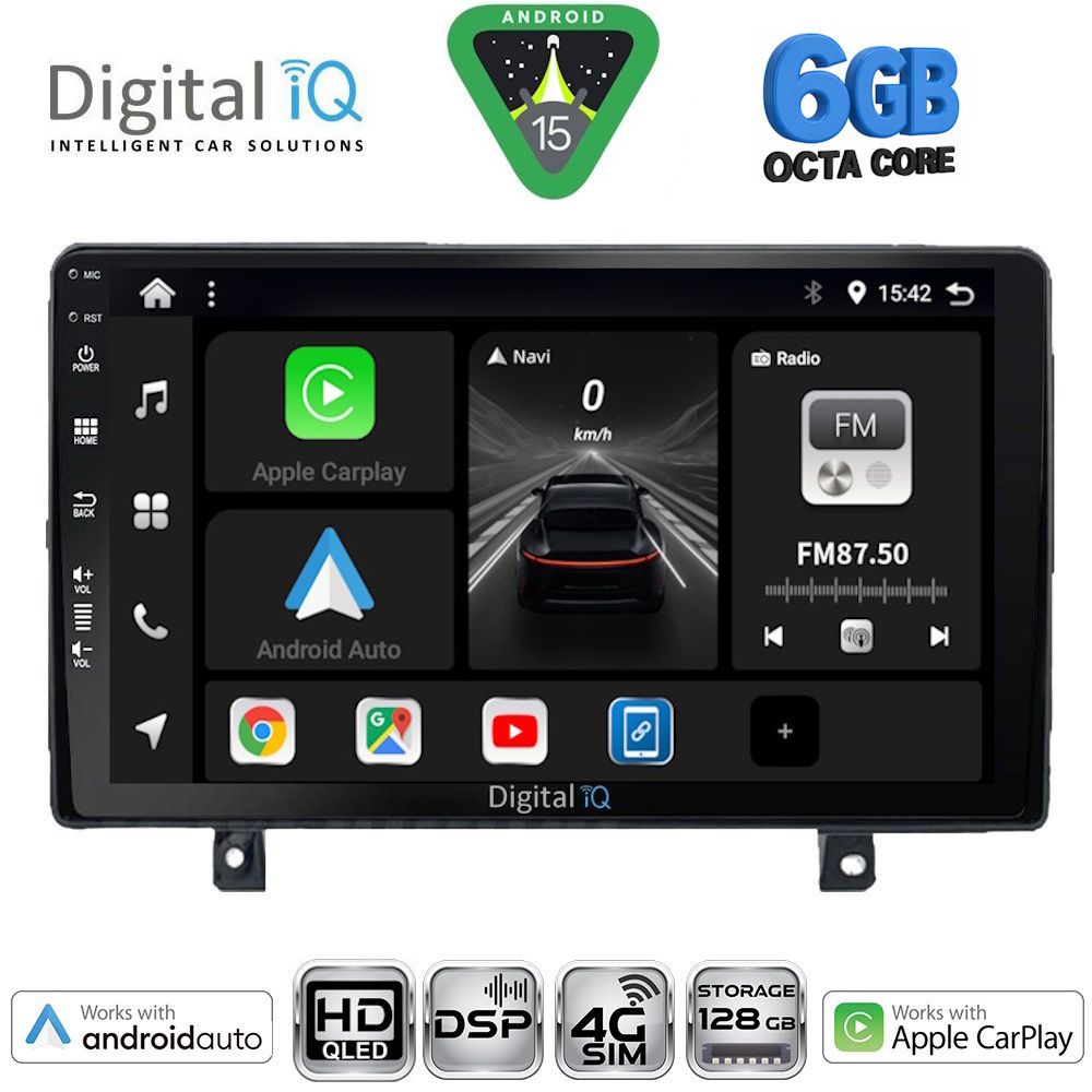 Βλησαρούλης Car Center - DIGITAL IQ BXF 17485_CPAA (9inc) MULTIMEDIA TABLET for OPEL ASTRA H mod. 2004-2010