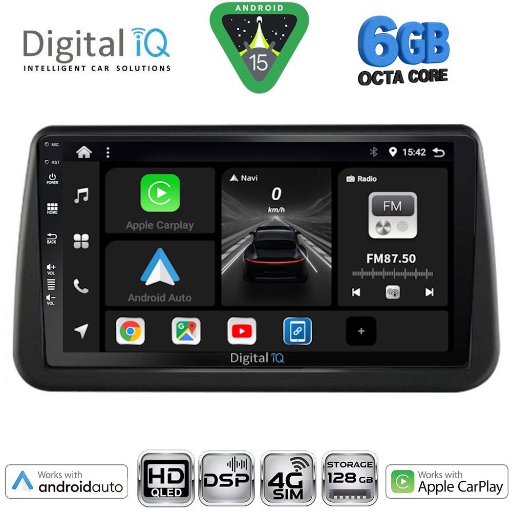 Βλησαρούλης Car Center - DIGITAL IQ BXF 17494_CPAA (9inc) MULTIMEDIA TABLET for OPEL MERIVA mod. 2010-2017
