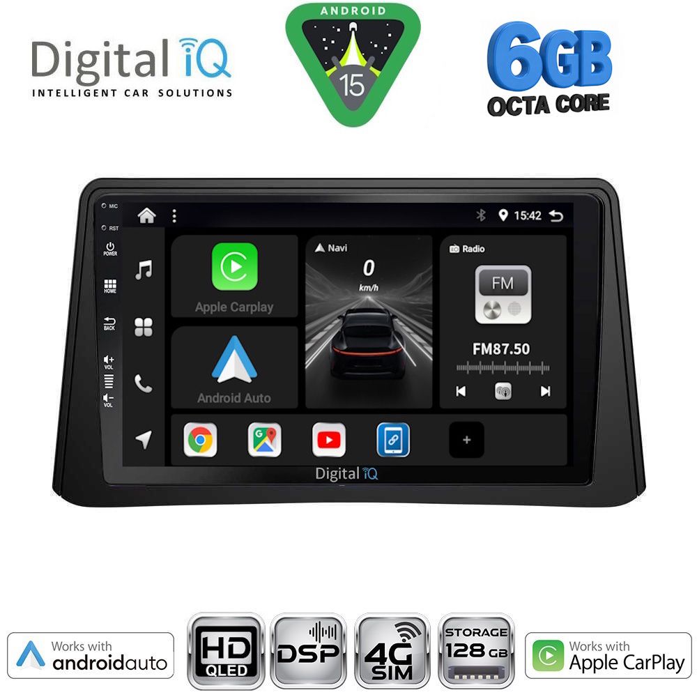 Βλησαρούλης Car Center - DIGITAL IQ BXF 17496_CPAA (9inc) MULTIMEDIA TABLET for OPEL MOKKA mod. 2012-2015