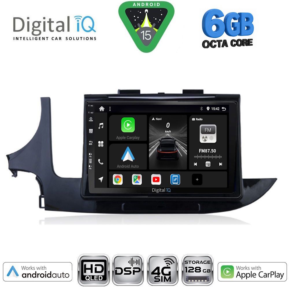 Βλησαρούλης Car Center - DIGITAL IQ BXF 17497_CPAA (9inc) MULTIMEDIA TABLET for OPEL MOKKA mod. 2016-2021