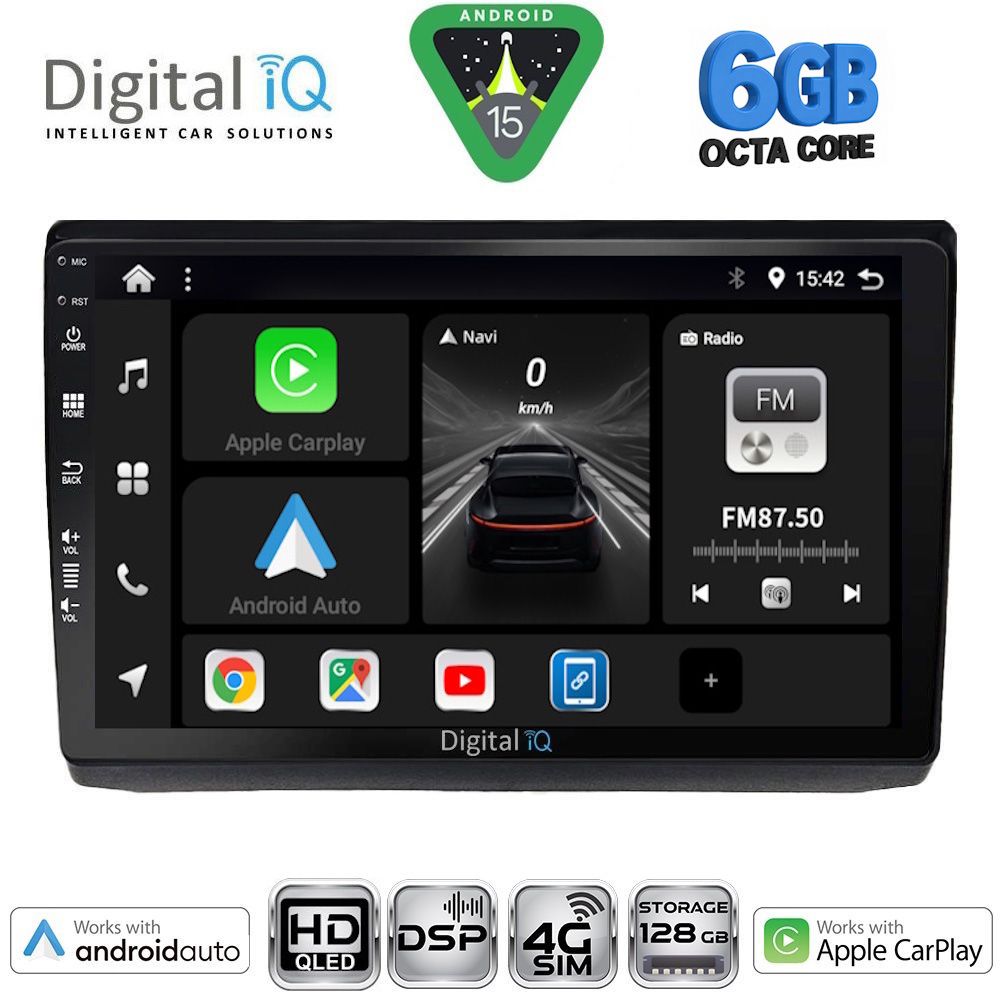 Βλησαρούλης Car Center - DIGITAL IQ BXF 17558_CPAA (10inc) MULTIMEDIA TABLET for OPEL VIVARO – RENAULT TRAFIC - NISSAN PRIMASTAR mod. 2004-2015