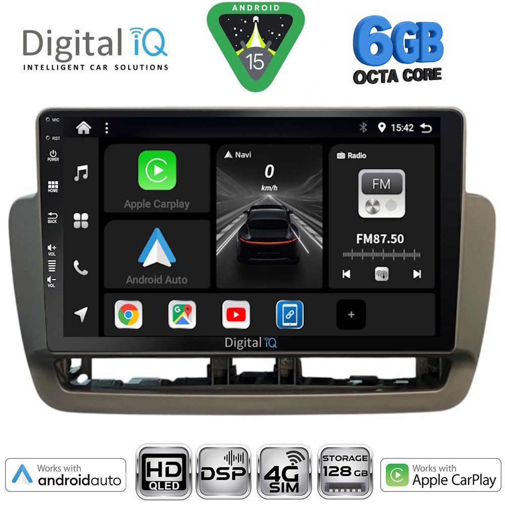 Βλησαρούλης Car Center - DIGITAL IQ BXF 17572_CPAA (9inc) MULTIMEDIA TABLET for SEAT IBIZA mod. 2012-2015