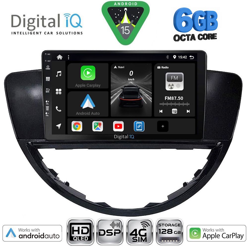 Βλησαρούλης Car Center - DIGITAL IQ BXF 17660_CPAA (9inc) MULTIMEDIA TABLET for SUBARU TRIBECA mod. 2007-2014