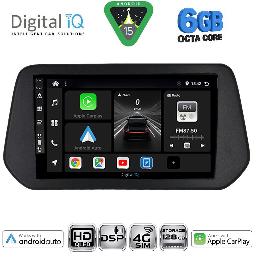 Βλησαρούλης Car Center - DIGITAL IQ BXF 17690_CPAA (9inc) MULTIMEDIA TABLET for SUZUKI SΧ4 S-CROSS mod. 2021-2026