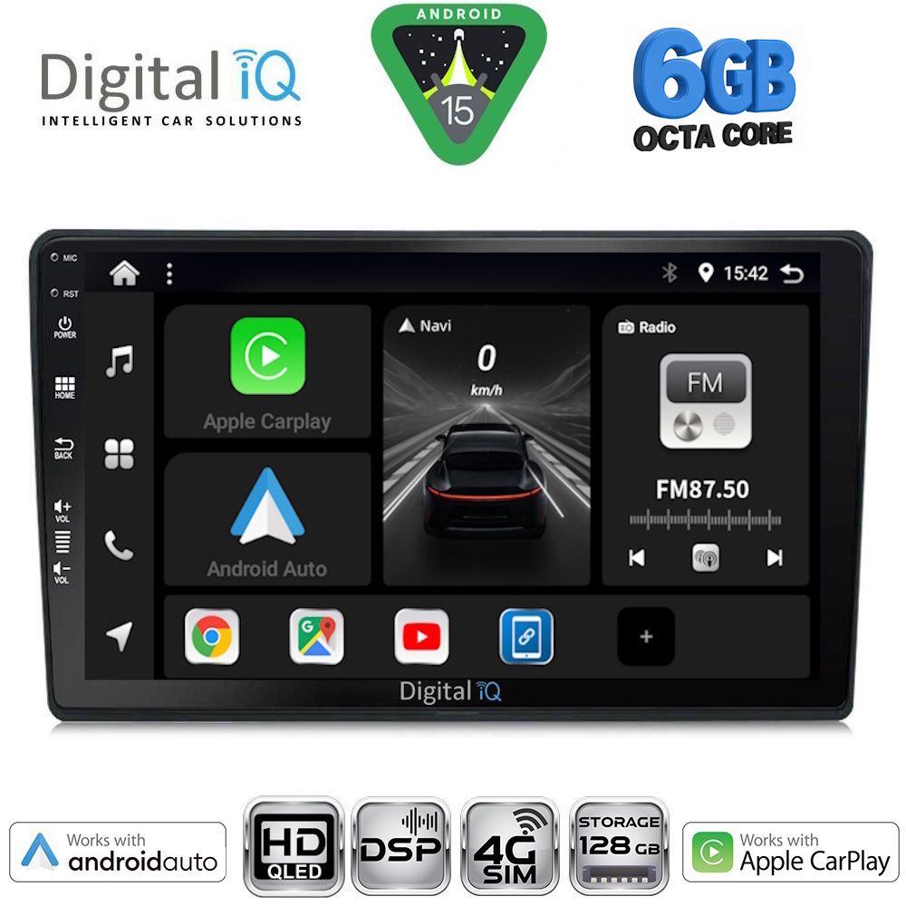 Βλησαρούλης Car Center - DIGITAL IQ BXF 17699_CPAA (10inc) MULTIMEDIA TABLET for TOYOTA AURIS mod. 2013-2015