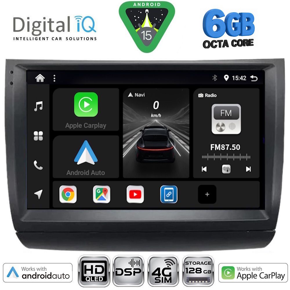 Βλησαρούλης Car Center - DIGITAL IQ BXF 17728_CPAA (9inc) MULTIMEDIA TABLET for TOYOTA PRIUS mod. 2003-2009