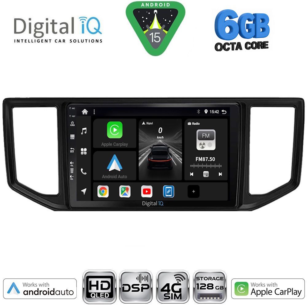 Βλησαρούλης Car Center - DIGITAL IQ BXF 17753_CPAA (10inc) MULTIMEDIA TABLET for VW CRAFTER mod. 2017-2026