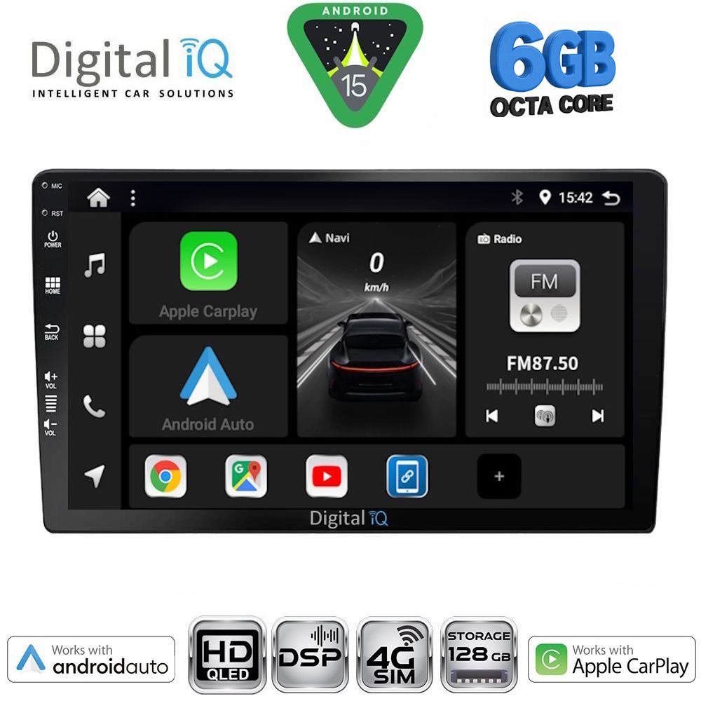 Βλησαρούλης Car Center - DIGITAL IQ BXF 17909_CPAA (9" SLIM) with 4G SIM MULTIMEDIA TABLET