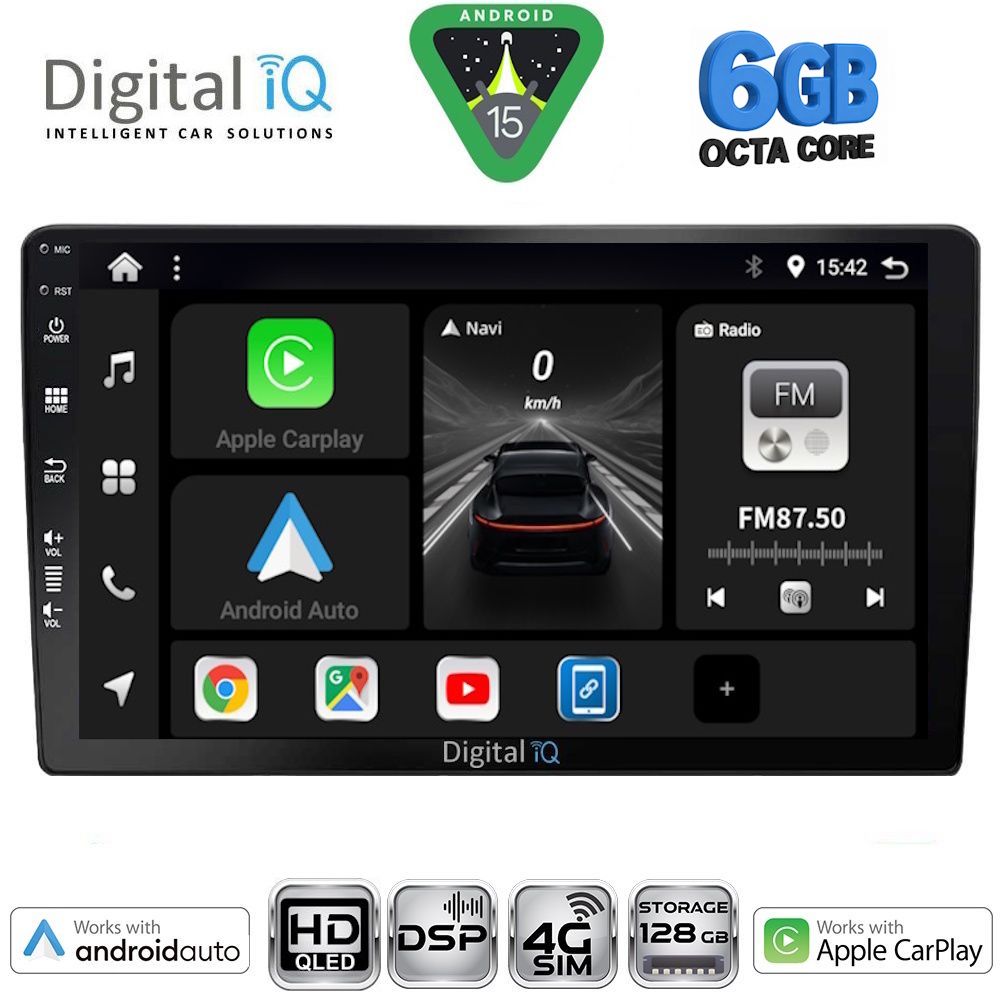 Βλησαρούλης Car Center - DIGITAL IQ BXF 17909_CPAA (9" SLIM) with 4G SIM MULTIMEDIA TABLET
