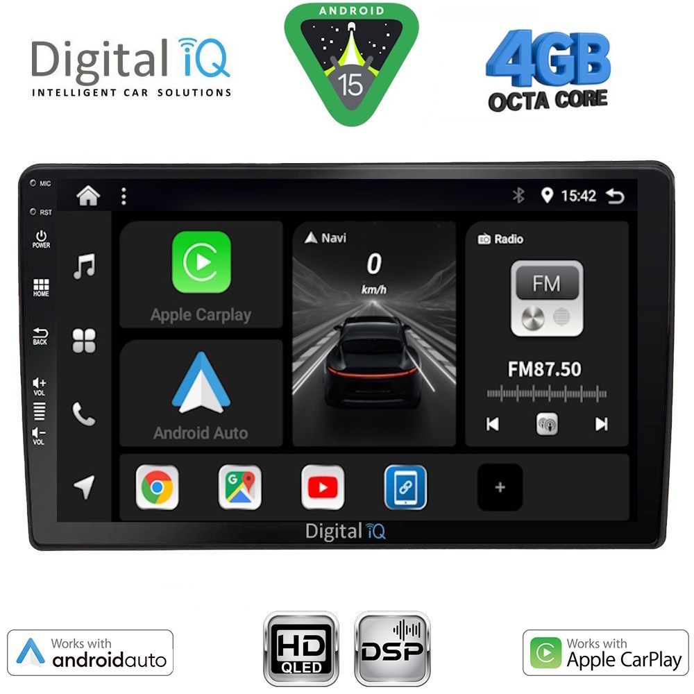 Βλησαρούλης Car Center - DIGITAL IQ BXF 16005_CPAA (10inc) MULTIMEDIA TABLET for AUDI A4 mod. 2008-2015