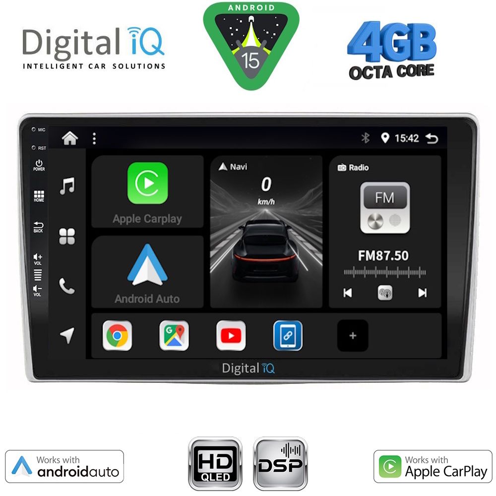 Βλησαρούλης Car Center - DIGITAL IQ BXF 16028_CPAA (9inc) MULTIMEDIA TABLET for ALFA ROMEO MITO mod. 2008-2018