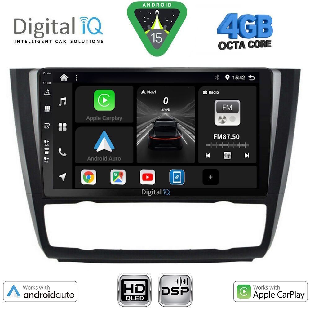 Βλησαρούλης Car Center - DIGITAL IQ BXF 16040_CPAA CLIMA (9inc) MULTIMEDIA TABLET for BMW S.1 (E81-82-87-88) mod. 2004-2013