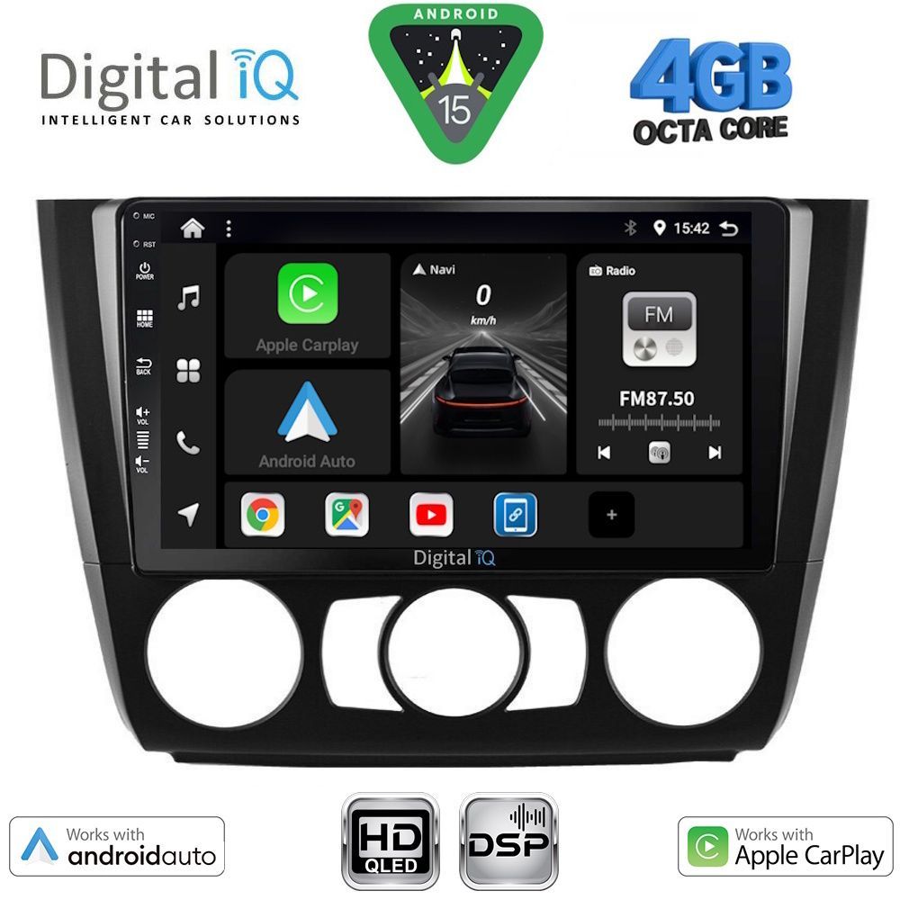 Βλησαρούλης Car Center - DIGITAL IQ BXF 16040_CPAA A/C (9inc) MULTIMEDIA TABLET for BMW S.1 (E81-82-87-88) mod. 2004-2013