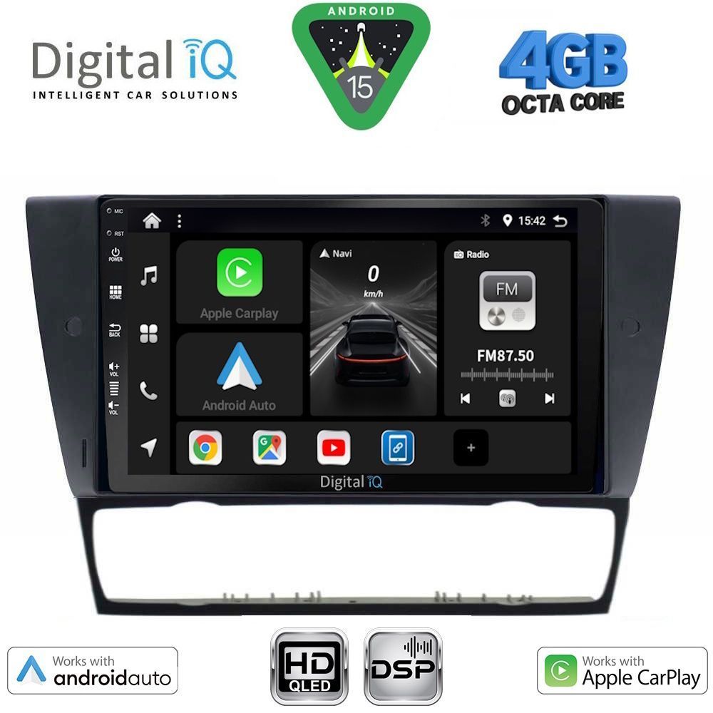Βλησαρούλης Car Center - DIGITAL IQ BXF 16043_CPAA (9inc) MULTIMEDIA TABLET for BMW E90-E91-E92-E93 mod. 2005-2012