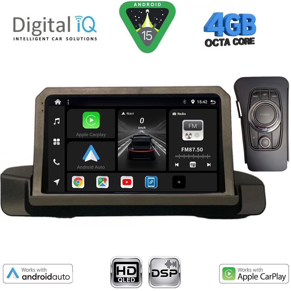 Βλησαρούλης Car Center - DIGITAL IQ BXF 16044_CPAA (9inc) MULTIMEDIA TABLET for BMW S.3 (E90-91-92) mod. 2005-2012