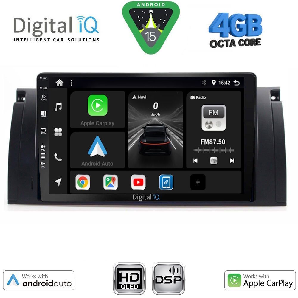 Βλησαρούλης Car Center - DIGITAL IQ BXF 16045_CPAA (9inc) MULTIMEDIA TABLET for BMW Series 5 (E39) mod. 1997-2005 | X5 (E53) mod. 1999-2006