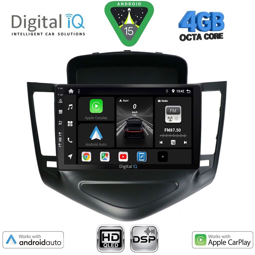 Βλησαρούλης Car Center - DIGITAL IQ BXF 16076_CPAA (9inc) MULTIMEDIA TABLET for CHEVROLET CRUZE mod. 2008-2012