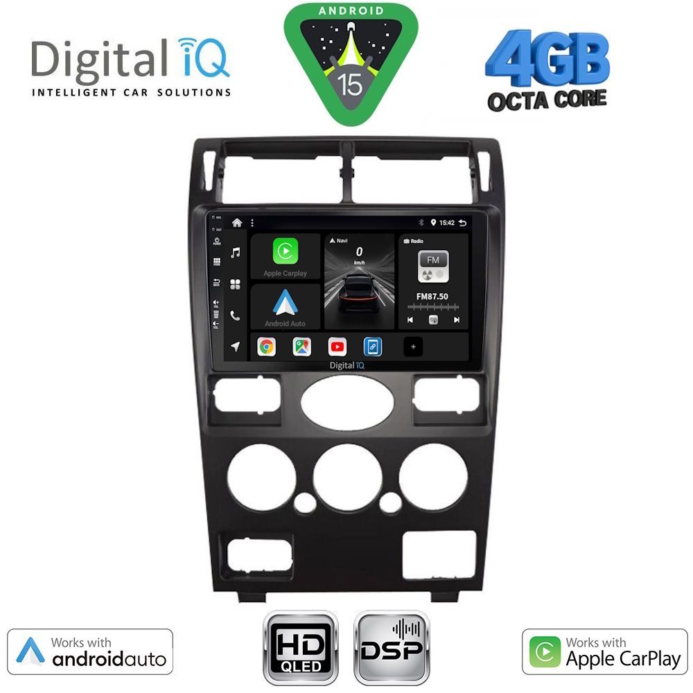 Βλησαρούλης Car Center - DIGITAL IQ BXF 16161B_CPAA (9inc) MULTIMEDIA TABLET for FORD MONDEO mod. 2003-2006